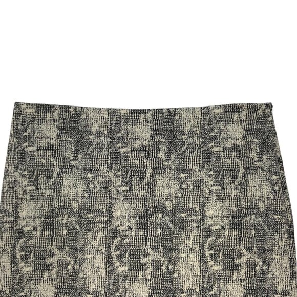 MM. LaFleur The Noho Skirt 4 Krackle Black Mini Tailored Pencil Quiet Luxury - Picture 8 of 11